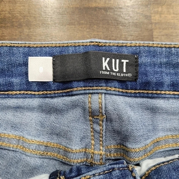 Kut from the Kloth Connie High Rise Fab Ab Crop Jeans - Picture 7 of 12